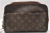 Authentic Louis Vuitton Monogram Orsay Clutch Hand Bag Purse M51790 Junk K4674