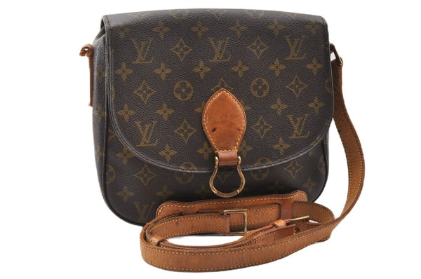Authentic Louis Vuitton Monogram Saint Cloud GM M51242 Shoulder Bag Junk K4676