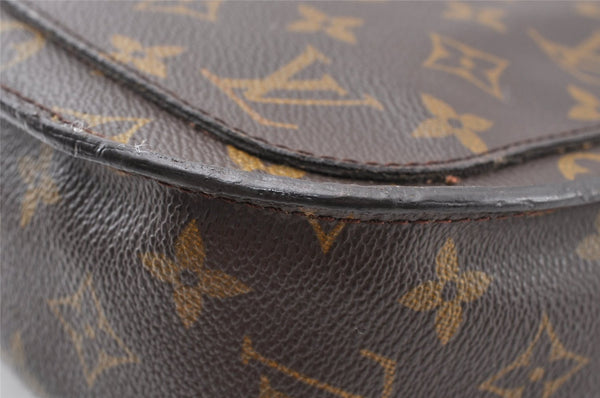 Authentic Louis Vuitton Monogram Saint Cloud GM M51242 Shoulder Bag Junk K4676
