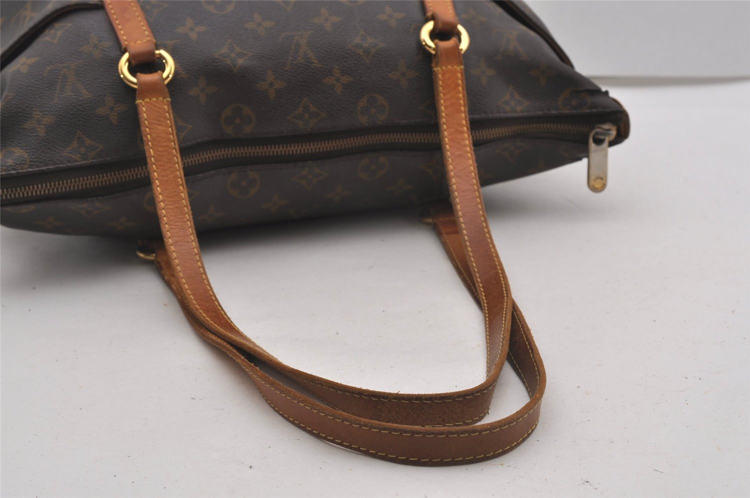 Authentic Louis Vuitton Monogram Totally MM Shoulder Tote Bag M41015 LV K4677