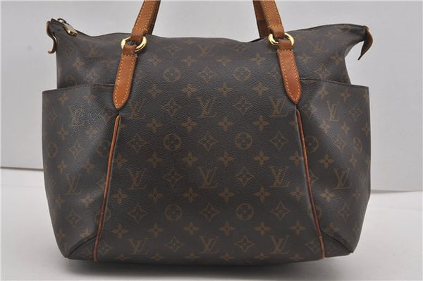 Authentic Louis Vuitton Monogram Totally MM Shoulder Tote Bag M41015 LV K4677