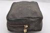 Auth Louis Vuitton Monogram Trousse Toilette 23 Clutch Hand Bag M47524 LV K4678