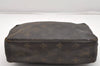 Auth Louis Vuitton Monogram Trousse Toilette 23 Clutch Hand Bag M47524 LV K4678