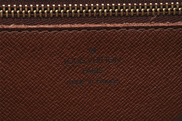 Authentic Louis Vuitton Monogram Trocadero 27 Shoulder Cross Bag M51274 LV K4679