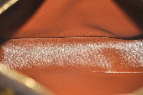 Authentic Louis Vuitton Monogram Trocadero 27 Shoulder Cross Bag M51274 LV K4679