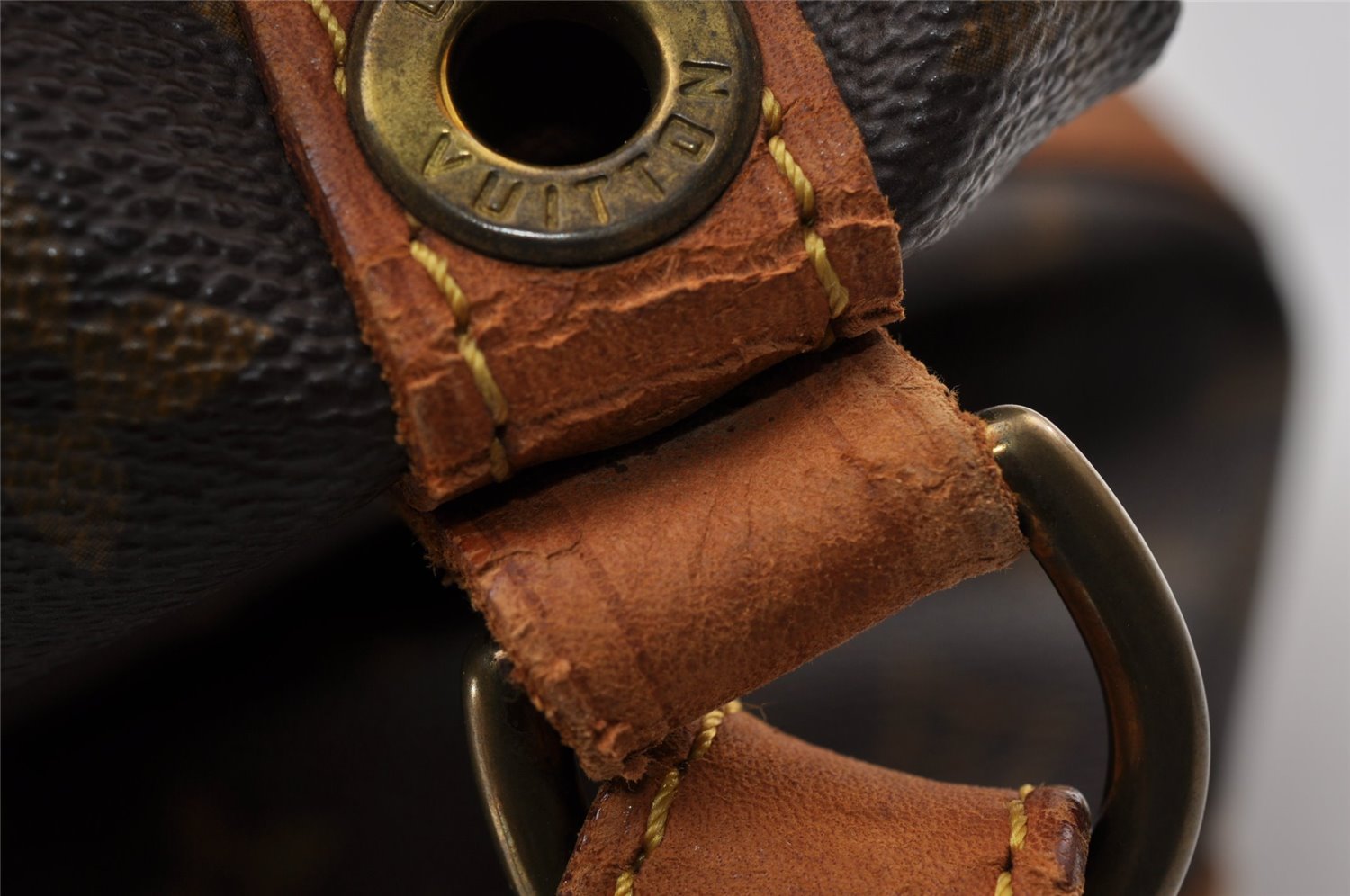 Authentic Louis Vuitton Monogram Noe Shoulder Drawstring Bag M42224 LV K4680