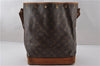 Authentic Louis Vuitton Monogram Noe Shoulder Drawstring Bag M42224 LV K4680