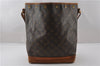 Authentic Louis Vuitton Monogram Noe Shoulder Drawstring Bag M42224 LV K4680
