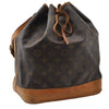 Authentic Louis Vuitton Monogram Noe Shoulder Drawstring Bag M42224 LV K4681