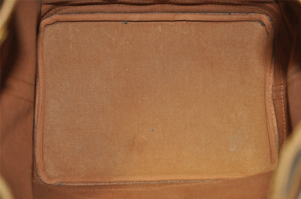 Authentic Louis Vuitton Monogram Noe Shoulder Drawstring Bag M42224 LV K4681