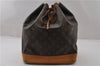 Authentic Louis Vuitton Monogram Noe Shoulder Drawstring Bag M42224 LV K4681