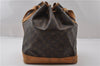 Authentic Louis Vuitton Monogram Noe Shoulder Drawstring Bag M42224 LV K4681