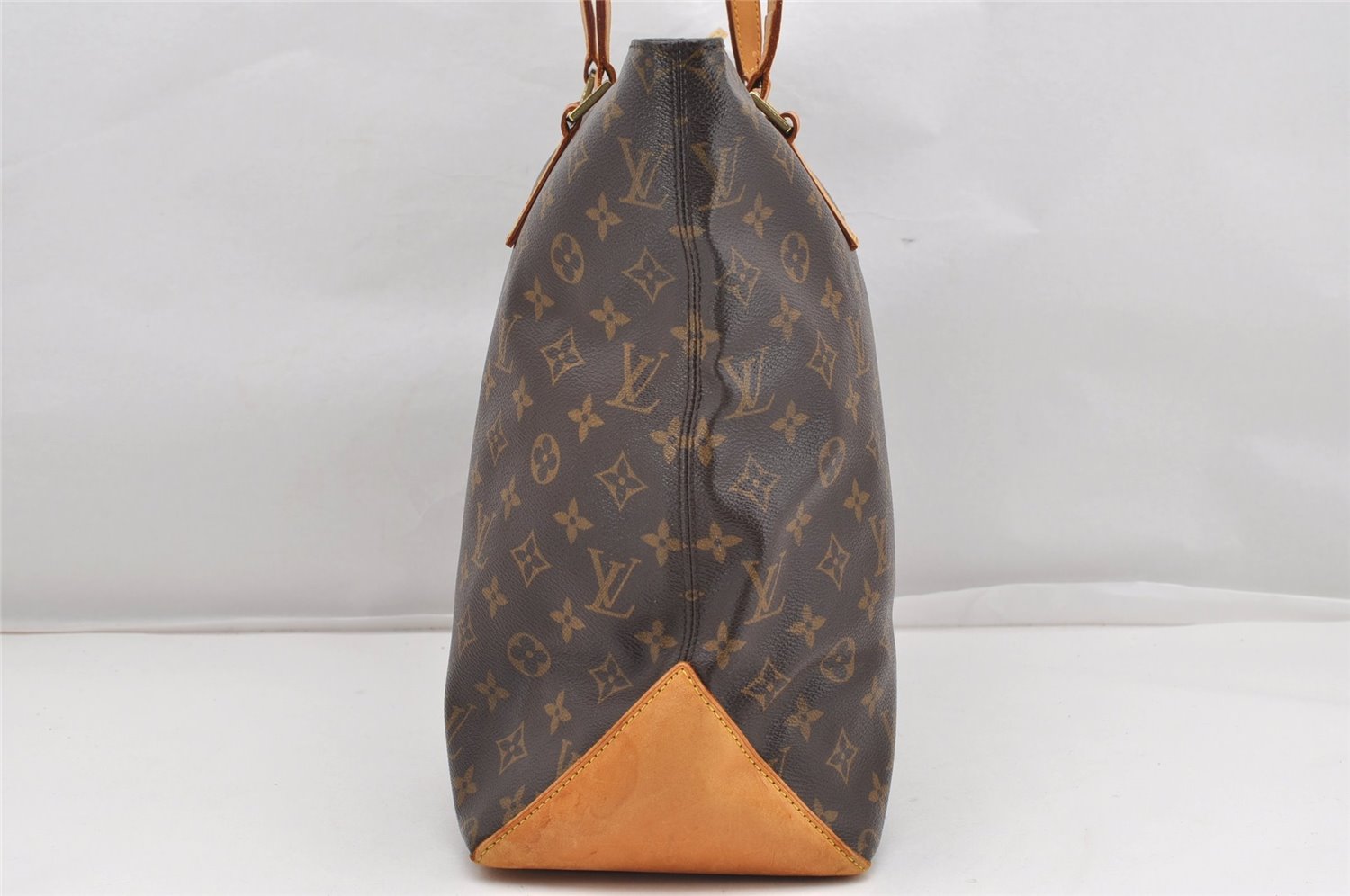 Authentic Louis Vuitton Monogram Cabas Mezzo Shoulder Tote Bag M51151 LV K4682