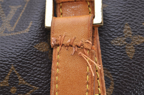 Authentic Louis Vuitton Monogram Cabas Mezzo Shoulder Tote Bag M51151 LV K4682