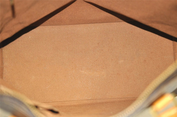 Authentic Louis Vuitton Monogram Cabas Mezzo Shoulder Tote Bag M51151 LV K4682