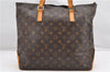 Authentic Louis Vuitton Monogram Cabas Mezzo Shoulder Tote Bag M51151 LV K4682