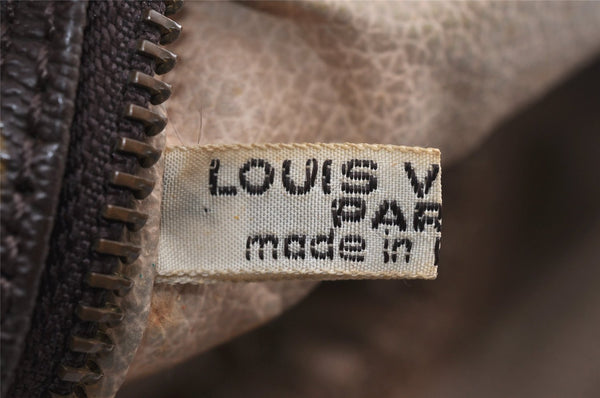 Auth Louis Vuitton Monogram Trousse Toilette 28 Clutch Hand Bag Old Model K4684