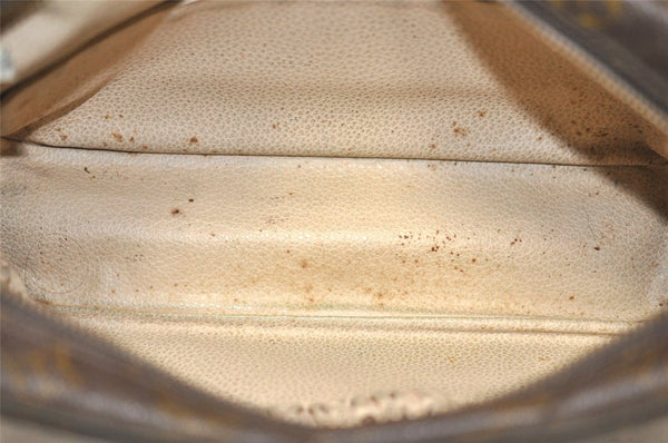 Auth Louis Vuitton Monogram Trousse Toilette 28 Clutch Hand Bag Old Model K4684