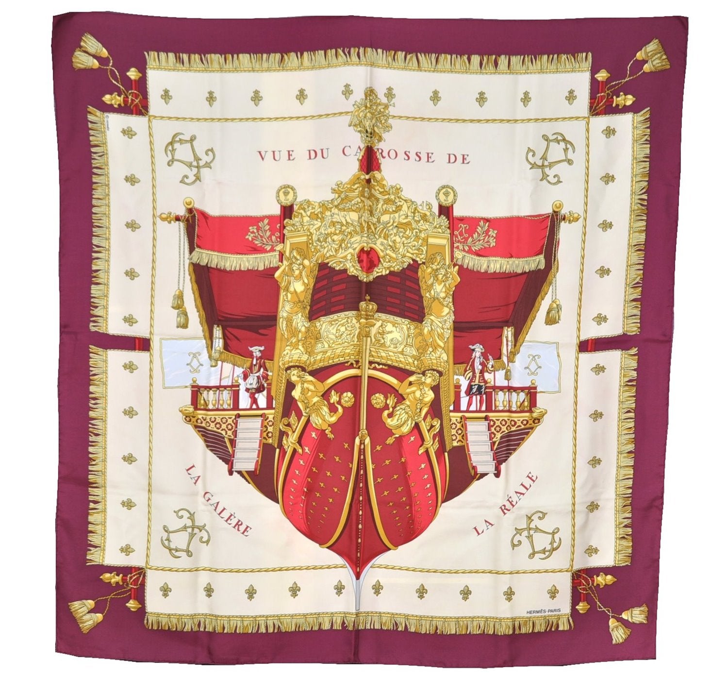 Authentic HERMES Carre 90 Scarf 