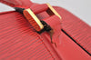 Authentic Louis Vuitton Epi Pont Neuf Hand Bag Purse Red M52057 LV K4693