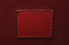 Authentic Louis Vuitton Epi Pont Neuf Hand Bag Purse Red M52057 LV K4693