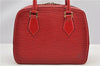 Authentic Louis Vuitton Epi Pont Neuf Hand Bag Purse Red M52057 LV K4693
