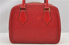 Authentic Louis Vuitton Epi Pont Neuf Hand Bag Purse Red M52057 LV K4693