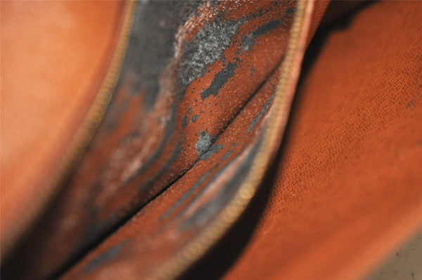 Authentic Louis Vuitton Monogram Bordeaux M51797 2Way Shoulder Clutch Bag K4694