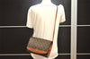 Authentic Louis Vuitton Monogram Bordeaux M51797 2Way Shoulder Clutch Bag K4694