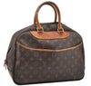 Authentic Louis Vuitton Monogram Deauville Hand Bag M47270 LV Junk K4697