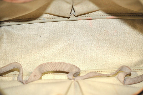 Authentic Louis Vuitton Monogram Deauville Hand Bag M47270 LV Junk K4697