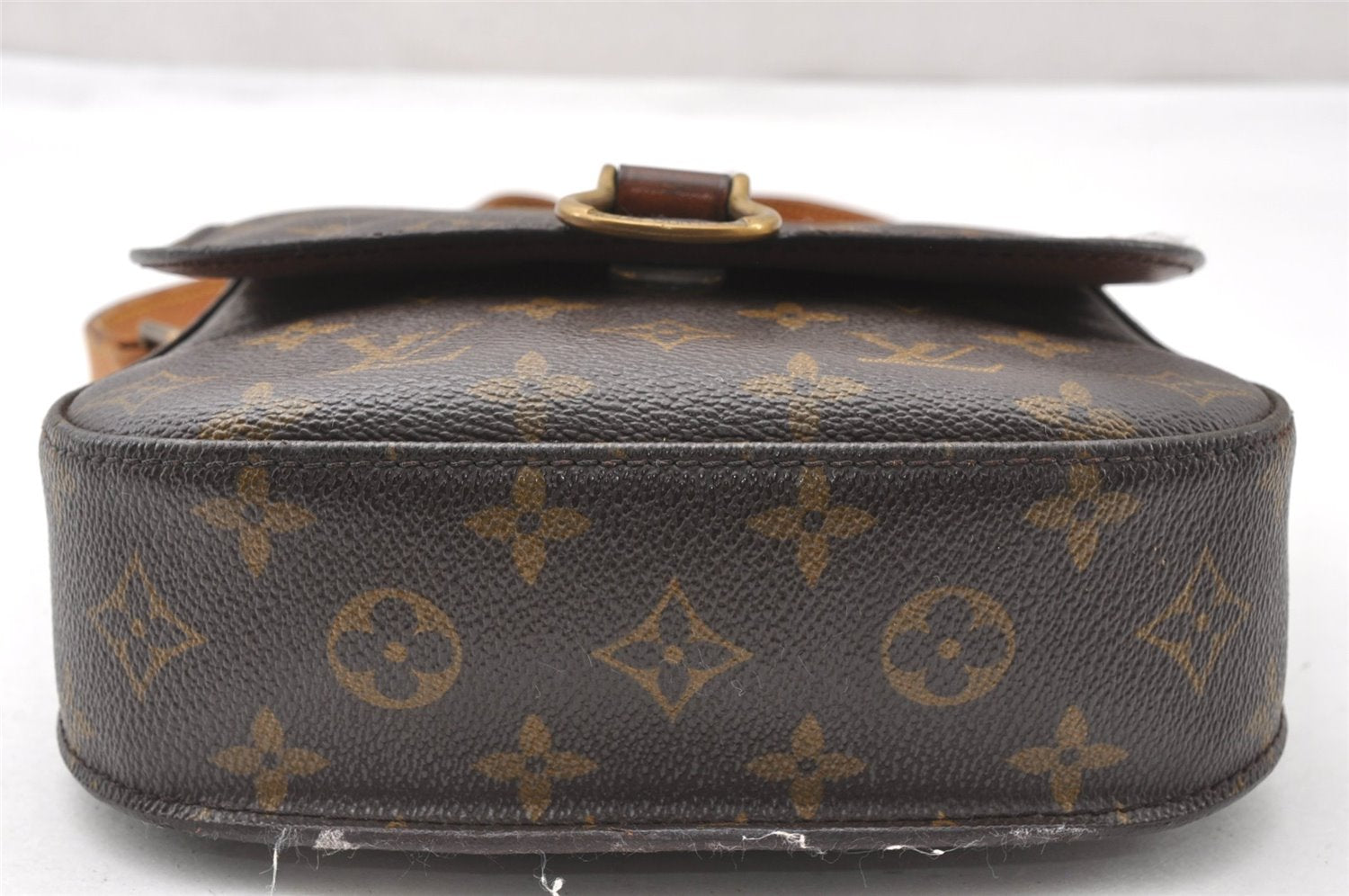 Auth Louis Vuitton Monogram Saint Cloud MM M51243 Shoulder Cross Bag Junk K4698