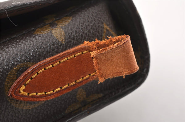 Auth Louis Vuitton Monogram Saint Cloud MM M51243 Shoulder Cross Bag Junk K4698