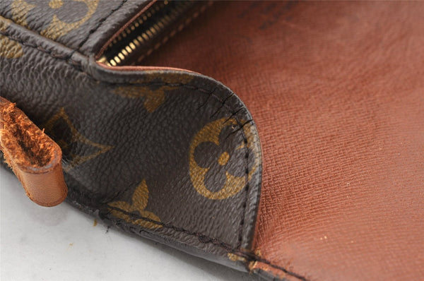 Auth Louis Vuitton Monogram Saint Cloud MM M51243 Shoulder Cross Bag Junk K4698