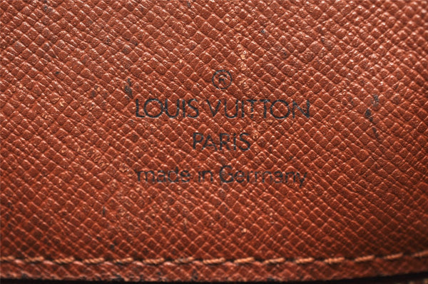 Auth Louis Vuitton Monogram Saint Cloud MM M51243 Shoulder Cross Bag Junk K4698