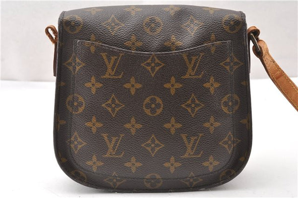 Auth Louis Vuitton Monogram Saint Cloud MM M51243 Shoulder Cross Bag Junk K4698