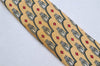 Authentic HERMES Tie Necktie Parrot Pattern Silk 7167FA Yellow K4703