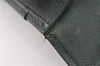 Authentic Louis Vuitton Taiga Serviette Kourad Briefcase Green M30074 LV K4707