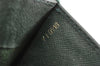 Authentic Louis Vuitton Taiga Serviette Kourad Briefcase Green M30074 LV K4707