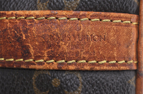 Authentic Louis Vuitton Monogram Petit Noe M42226 Shoulder Drawstring Bag K4718