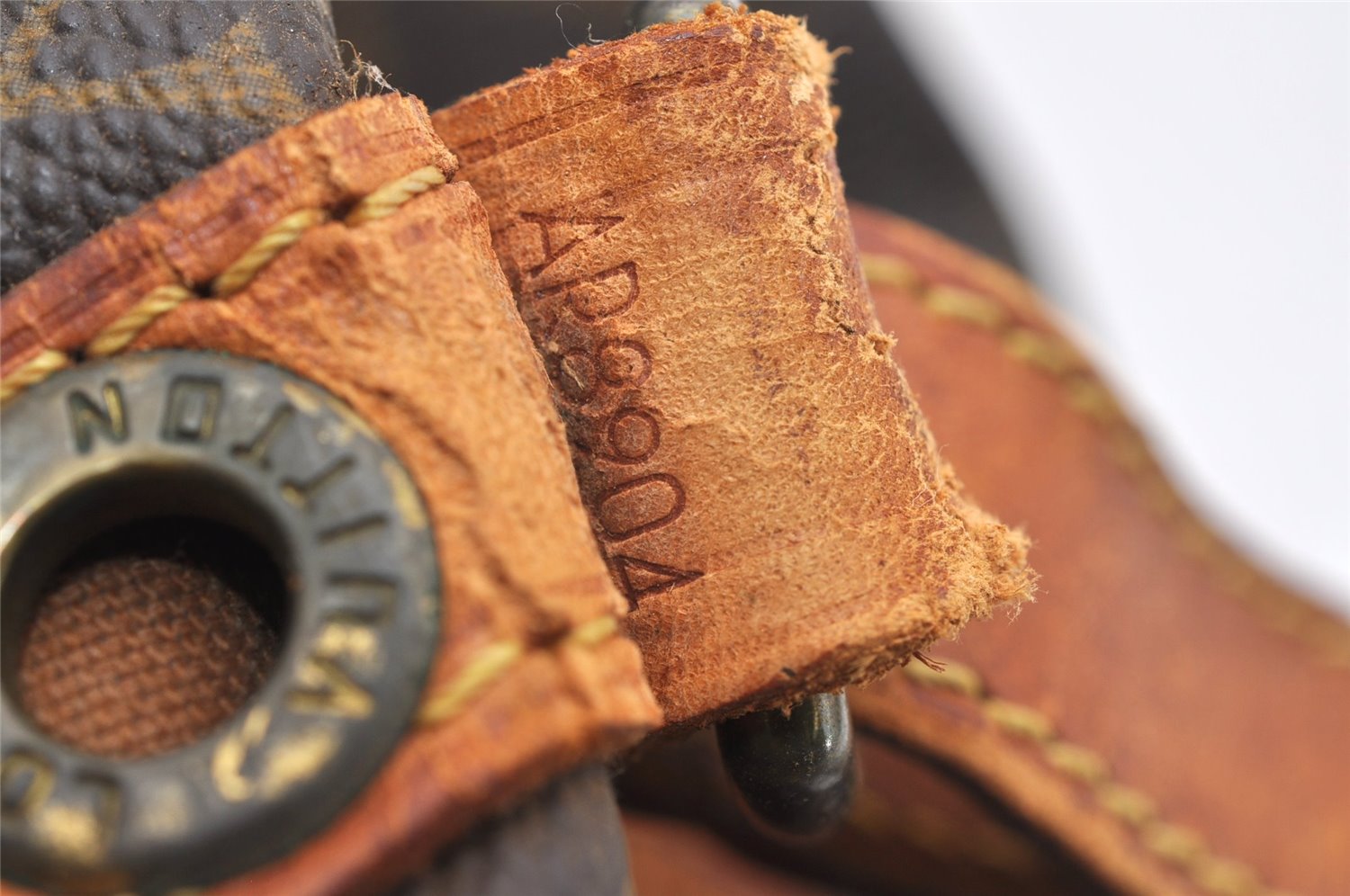 Authentic Louis Vuitton Monogram Petit Noe M42226 Shoulder Drawstring Bag K4718