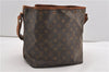 Authentic Louis Vuitton Monogram Petit Noe M42226 Shoulder Drawstring Bag K4718