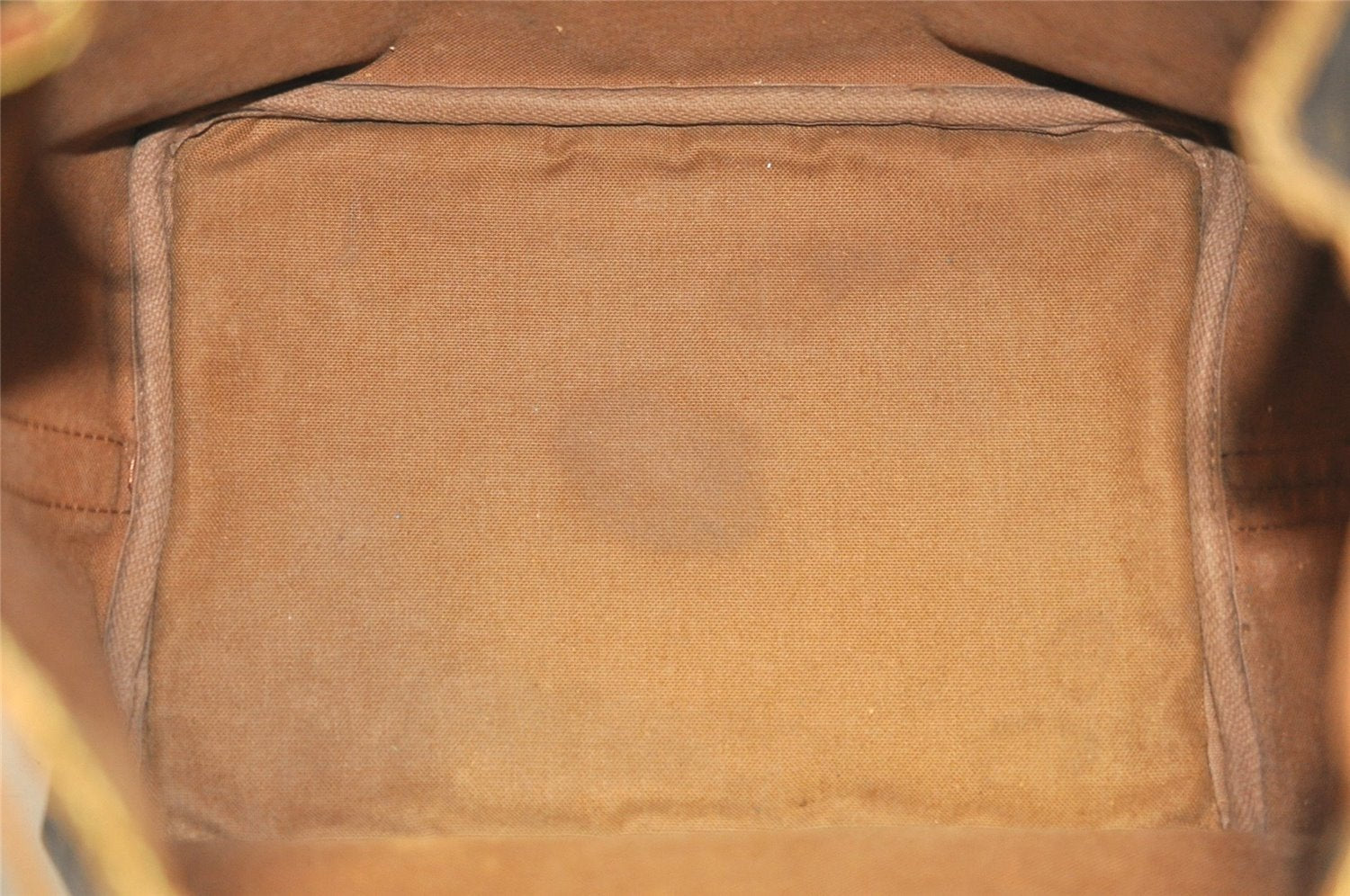 Authentic Louis Vuitton Monogram Petit Noe M42226 Shoulder Drawstring Bag K4725