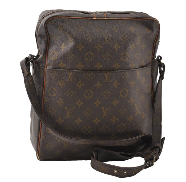 Authentic Louis Vuitton Monogram Marceau Shoulder Cross Body Bag Old Model K4726