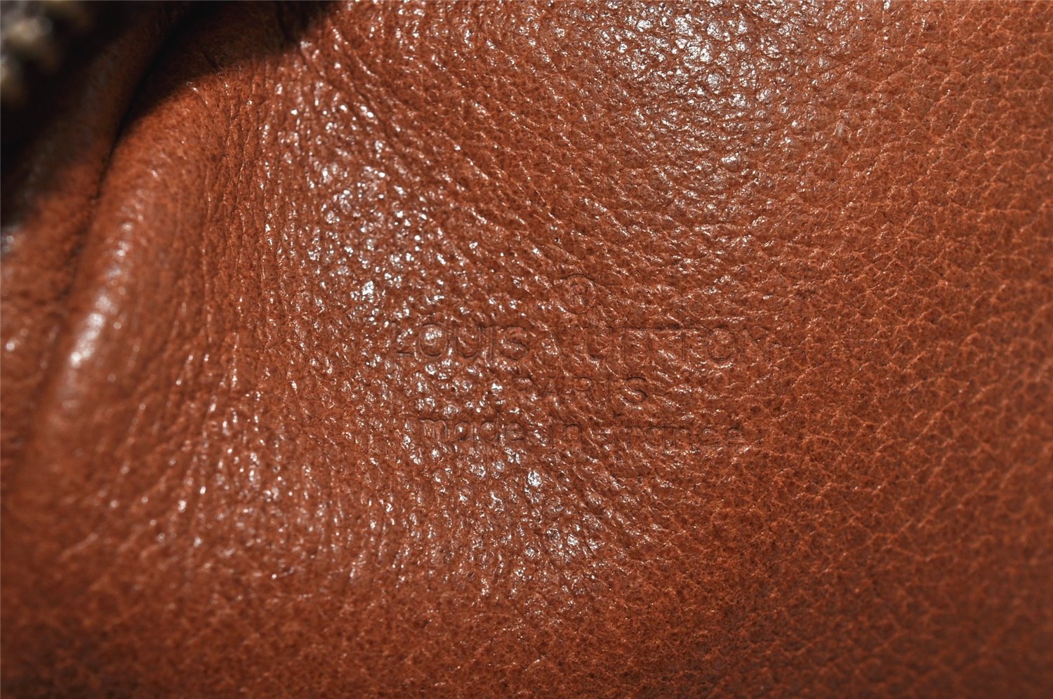 Authentic Louis Vuitton Monogram Marceau Shoulder Cross Body Bag Old Model K4726