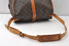 Authentic Louis Vuitton Monogram Saumur 35 Shoulder Cross Bag M42254 LV K4728