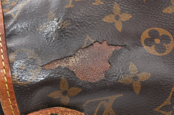 Authentic Louis Vuitton Monogram Saumur 35 Shoulder Cross Bag M42254 LV K4728