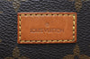 Authentic Louis Vuitton Monogram Saumur 35 Shoulder Cross Bag M42254 LV K4728