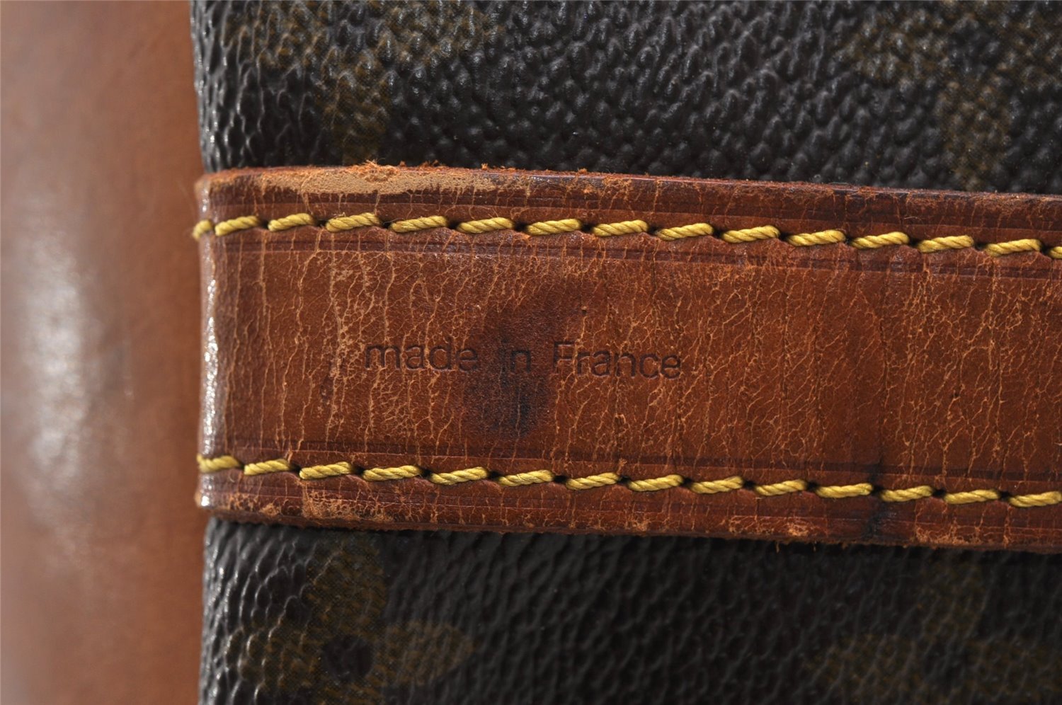 Authentic Louis Vuitton Monogram Petit Noe M42226 Shoulder Drawstring Bag K4731