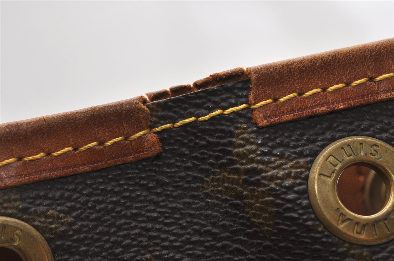 Authentic Louis Vuitton Monogram Petit Noe M42226 Shoulder Drawstring Bag K4731